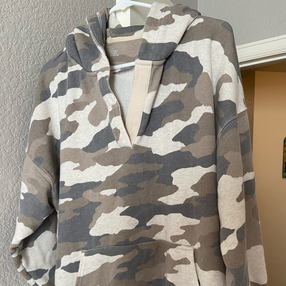 Camo Oversized Aerie Sweatshirt
